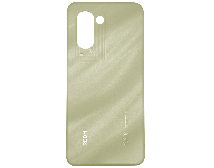 Задня панель корпуси для Xiaomi Redmi 15 4G Global, сіра, оригінал