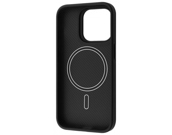 Чехол-силикон Proove Force Armor Case with MagSafe Ring iPhone 16 Pro Max, Black