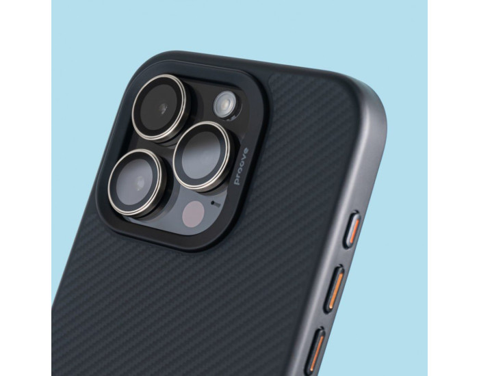 Чехол-силикон Proove Force Armor Case with MagSafe Ring iPhone 16 Pro Max, Black