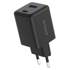 Сетевое зарядное устройство Proove Pocket GaN 45W (Type-C + USB) черный