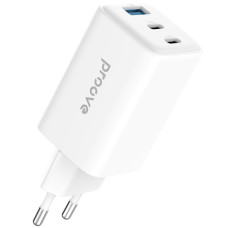 Сетевое зарядное устройство Proove Pocket GaN 65W (2Type-C + USB) черный