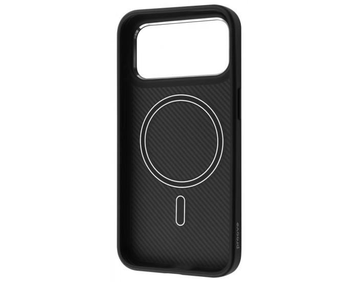 Чохол-силікон Proove Force Armor Case with MagSafe Ring iPhone 17 Pro Max, чорний