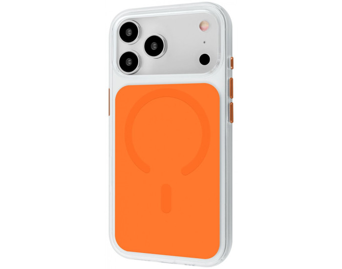 Чохол-силікон Proove Tint Case with MagSafe Ring iPhone 17 Pro, Помаранчевий
