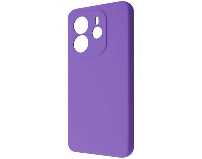 Чехол-силикон WAVE Full Silicone Case Xiaomi Redmi Note 14 4G, темно-фиолетовый