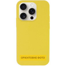 Чехол-силикон оригинал Full Soft Matte (no logo) iPhone 17, желтый