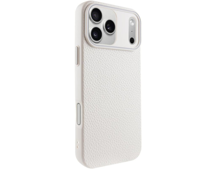 Чехол кожаный Syndee with MagSafe iPhone 17 Pro Max, Vivid rock