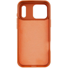 Чехол кожаный Syndee with MagSafe iPhone 17 Pro Max, Golden brown