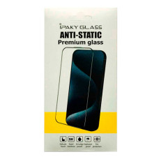 Защитное стекло iPaky Antistatic Samsung S22 Plus, 5D черное