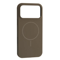 Чохол-силікон оригінал Full Soft Matte with MagSafe iPhone 17 Pro Max Titanium gray
