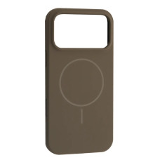 Чехол-силикон оригинал Full Soft Matte with MagSafe iPhone 17 Pro Max, Titanium gray