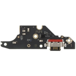 Шлейф для Motorola XT2535-3 Moto G06/ XT2535-13 Moto G06 Power, коннектора зарядки, микрофона с компонентами, оригинал