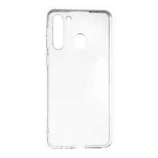 Чехол-силикон Ultra Thin Air Case Samsung A215 A21, прозрачный