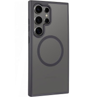 Чехол-силикон Ummi Colorful with MagSafe Samsung S26 Ultra, черный