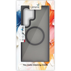 Чехол-силикон Ummi Colorful with MagSafe Samsung S26 Ultra, черный