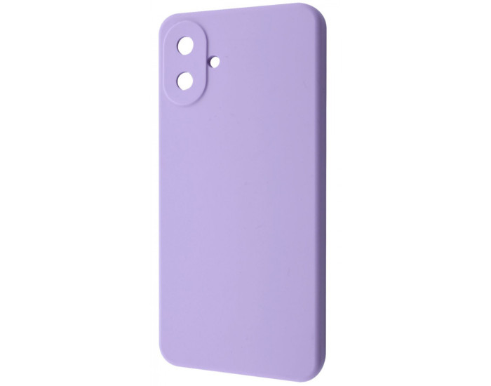 Чехол-силикон WAVE Full Silicone Case Samsung A07, Light purple