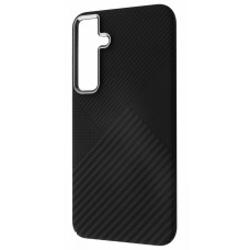Чехол-силикон WAVE Gleam Case with MagSafe Ring Samsung S24, Obsidian