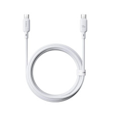 Кабель USB Baseus Silky Series Type-C to Type-C (100W/ 2m) (P10377704213-01) White