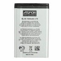 Аккумулятор Aspor Nokia BL-5C 1100, 1101, 1110, 1280, 1600, 1616, 202, 203, 220, 2300, 2310, 2323, 1040 mAh