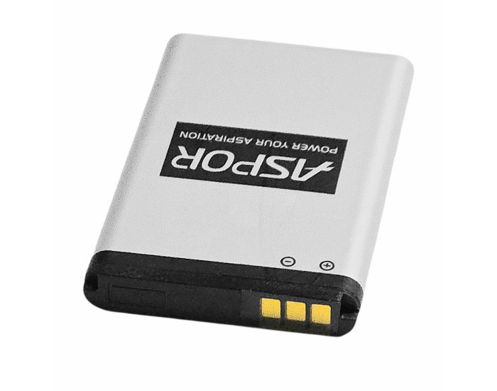 Аккумулятор Aspor Nokia BL-5C 1100, 1101, 1110, 1280, 1600, 1616, 202, 203, 220, 2300, 2310, 2323, 1040 mAh