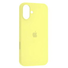 Чехол-силикон оригинал Full Soft Matte iPhone 17, Yellow