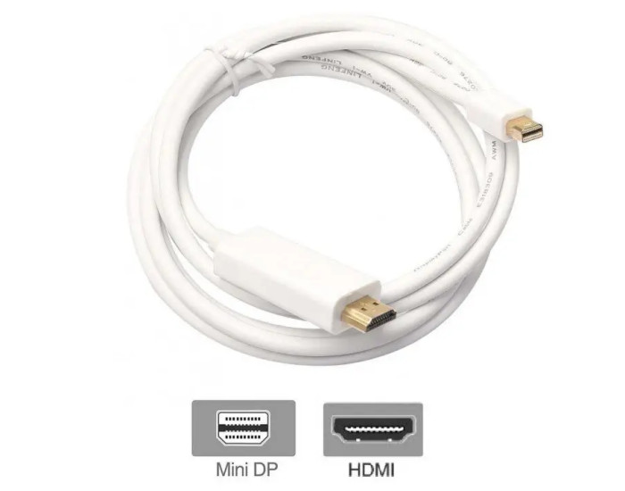 Кабель Mini Display port (DP)/HDMI 1.8m
