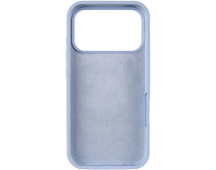 Чехол-силикон оригинал Case Full Protective (no logo) iPhone 17 Pro Max, сиренево-голубой