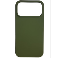 Чехол-силикон оригинал Case Full Protective (no logo) iPhone 17 Pro Max, оливковый