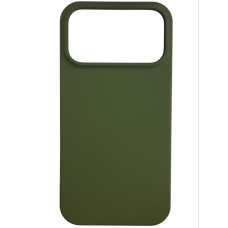 Чехол-силикон оригинал Case Full Protective (no logo) iPhone 17 Pro Max, оливковый