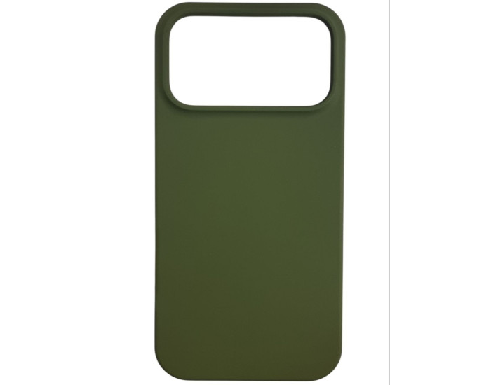 Чехол-силикон оригинал Case Full Protective (no logo) iPhone 17 Pro Max, оливковый