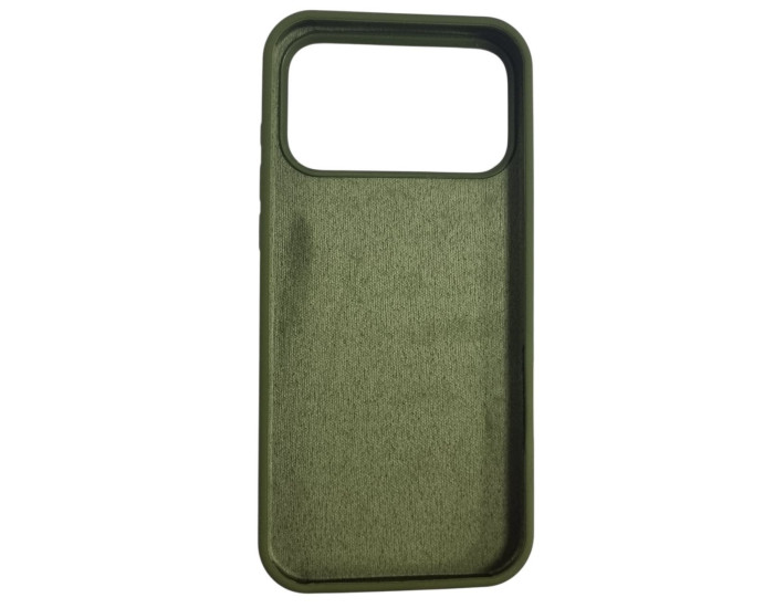 Чехол-силикон оригинал Case Full Protective (no logo) iPhone 17 Pro Max, оливковый
