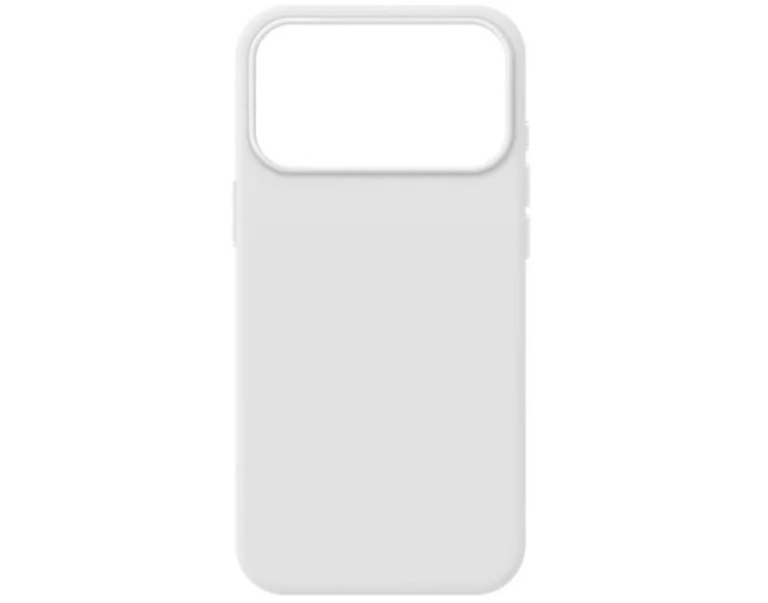 Чехол-силикон оригинал Full Soft Matte with MagSafe (no logo) iPhone 17 Pro Max, белый