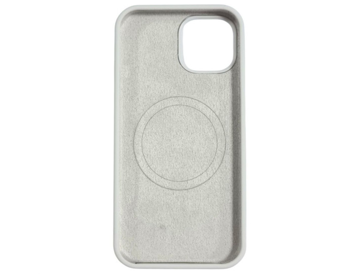 Чехол-силикон оригинал Full Soft Matte with MagSafe (no logo) iPhone 17 Pro Max, белый