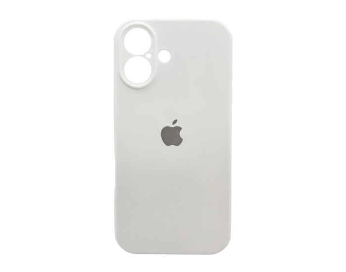 Чехол-силикон оригинал Full Camera Soft Matte iPhone 17, античный белый