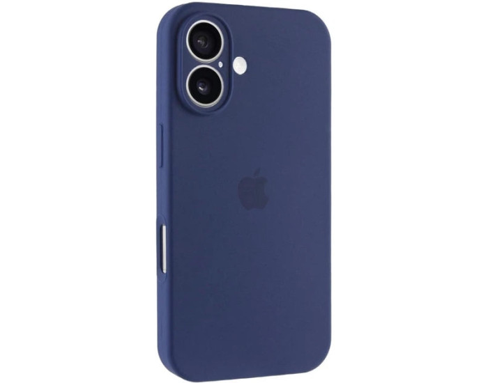 Чехол-силикон оригинал Full Camera Soft Matte iPhone 17, синий
