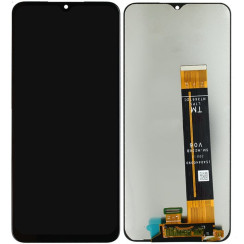 Дисплей с сенсорным экраном (модуль) Samsung A135 /A137 /A236 /M135 /M236 /M336, REV0.6, черный, переклейка