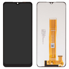 Дисплей с сенсорным экраном (модуль) Samsung A127, черный, оригинал