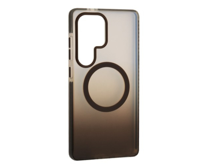 Чехол-силикон MYSTIK MagSafe Case Samsung S24 Ultra, серый