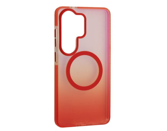 Чехол-силикон MYSTIK MagSafe Case Samsung S26 Ultra, Cosmic orange