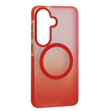 Чехол-силикон MYSTIK MagSafe Case Samsung S26, Cosmic orange