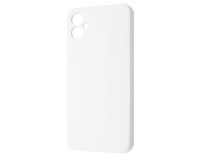 Чехол-силикон WAVE Silicone Case Samsung A05, White
