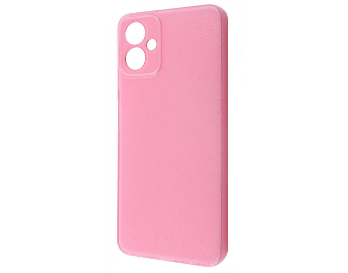 Чехол-силикон WAVE Twinkle Case Samsung A06, Light pink