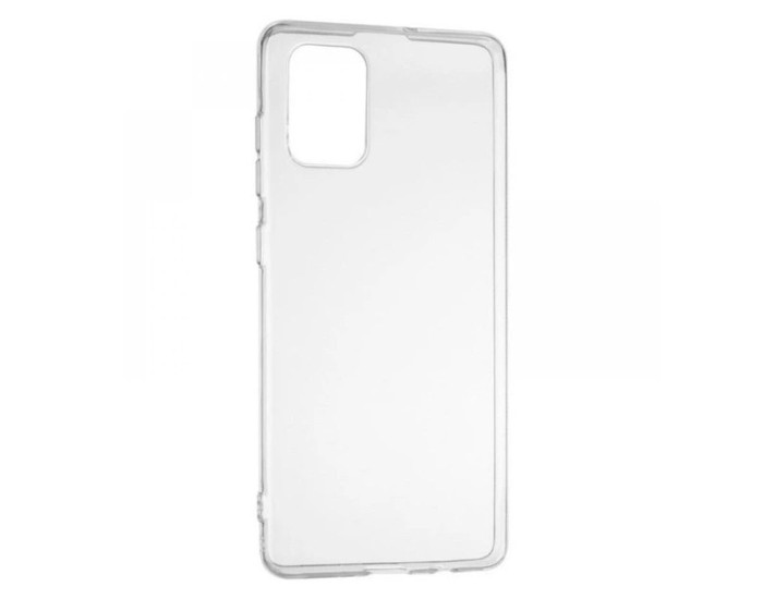 Чехол-силикон CLEAR case 2.0mm Samsung A715 A71, прозрачный