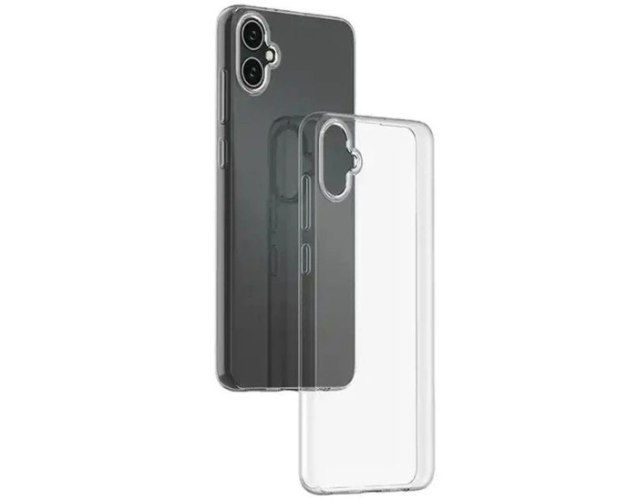 Чехол-силикон CLEAR case 2.0mml Samsung A05, прозрачный