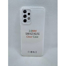 Чехол-силикон CLEAR case 2.0mml Samsung A235 A23, прозрачный