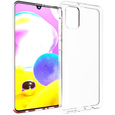 Чехол-силикон CLEAR case 2.0mml Samsung A315 A31, прозрачный
