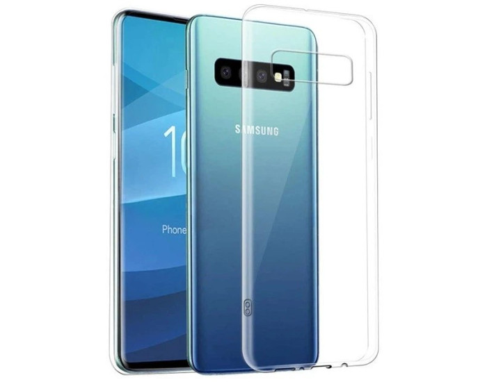 Чехол-силикон CLEAR case 2.0mml Samsung S10, прозрачный