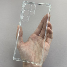 Чехол-силикон CLEAR case 2.0mml Samsung S908 S22 Ultra 5G, прозрачный