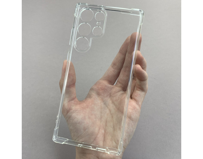Чехол-силикон CLEAR case 2.0mml Samsung S908 S22 Ultra 5G, прозрачный