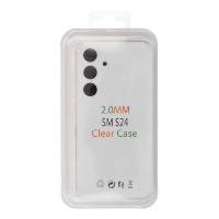 Чехол-силикон CLEAR case 2.0mml Samsung S24, прозрачный