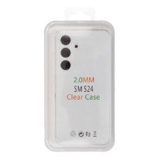 Чехол-силикон CLEAR case 2.0mml Samsung S24, прозрачный